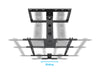 Multibrackets M Pull Down Full Motion Flexarm TV Wall Mount - 42" to 65" Screen Wall Mount Bracket Multibrackets