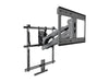 Multibrackets M Pull Down Full Motion Flexarm TV Wall Mount - 42" to 65" Screen Wall Mount Bracket Multibrackets