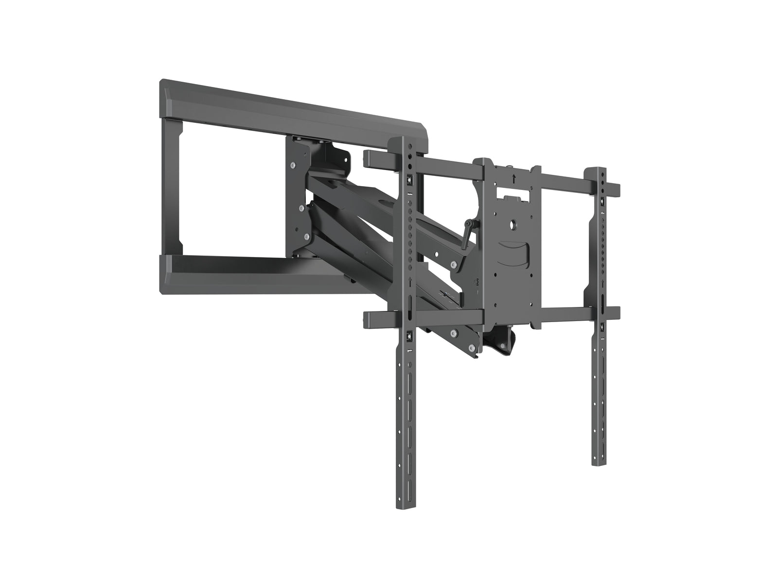 Multibrackets M Pull Down Full Motion Flexarm TV Wall Mount - 42" to 65" Screen Wall Mount Bracket Multibrackets