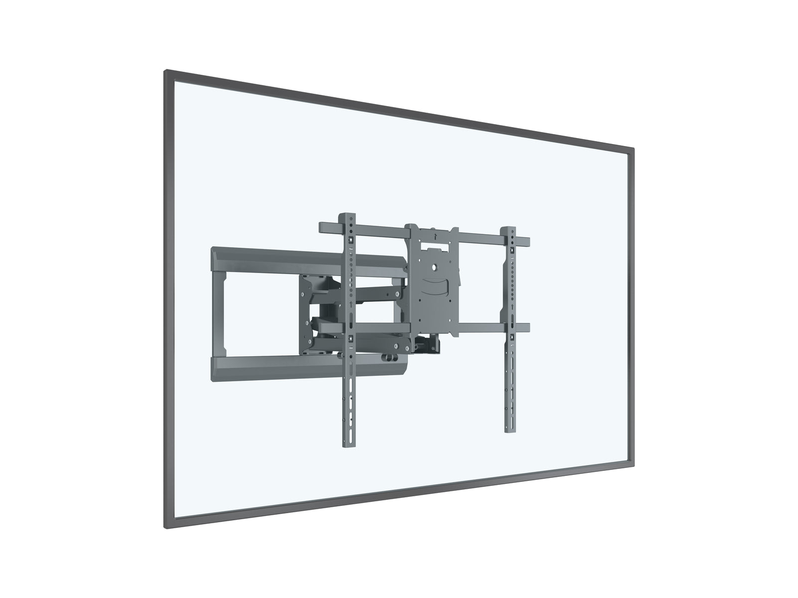 Multibrackets M Pull Down Full Motion Flexarm TV Wall Mount - 42" to 65" Screen Wall Mount Bracket Multibrackets