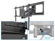 Multibrackets M Pull Down Full Motion Flexarm TV Wall Mount - 42" to 65" Screen