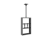 Multibrackets M Pro Series Enclosure 43" Ceilingmount Small B2B Black Signage Display Enclosures Multibrackets