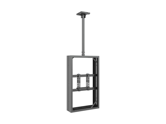 Multibrackets M Pro Series Enclosure 43" Ceilingmount Small B2B Black Signage Display Enclosures Multibrackets