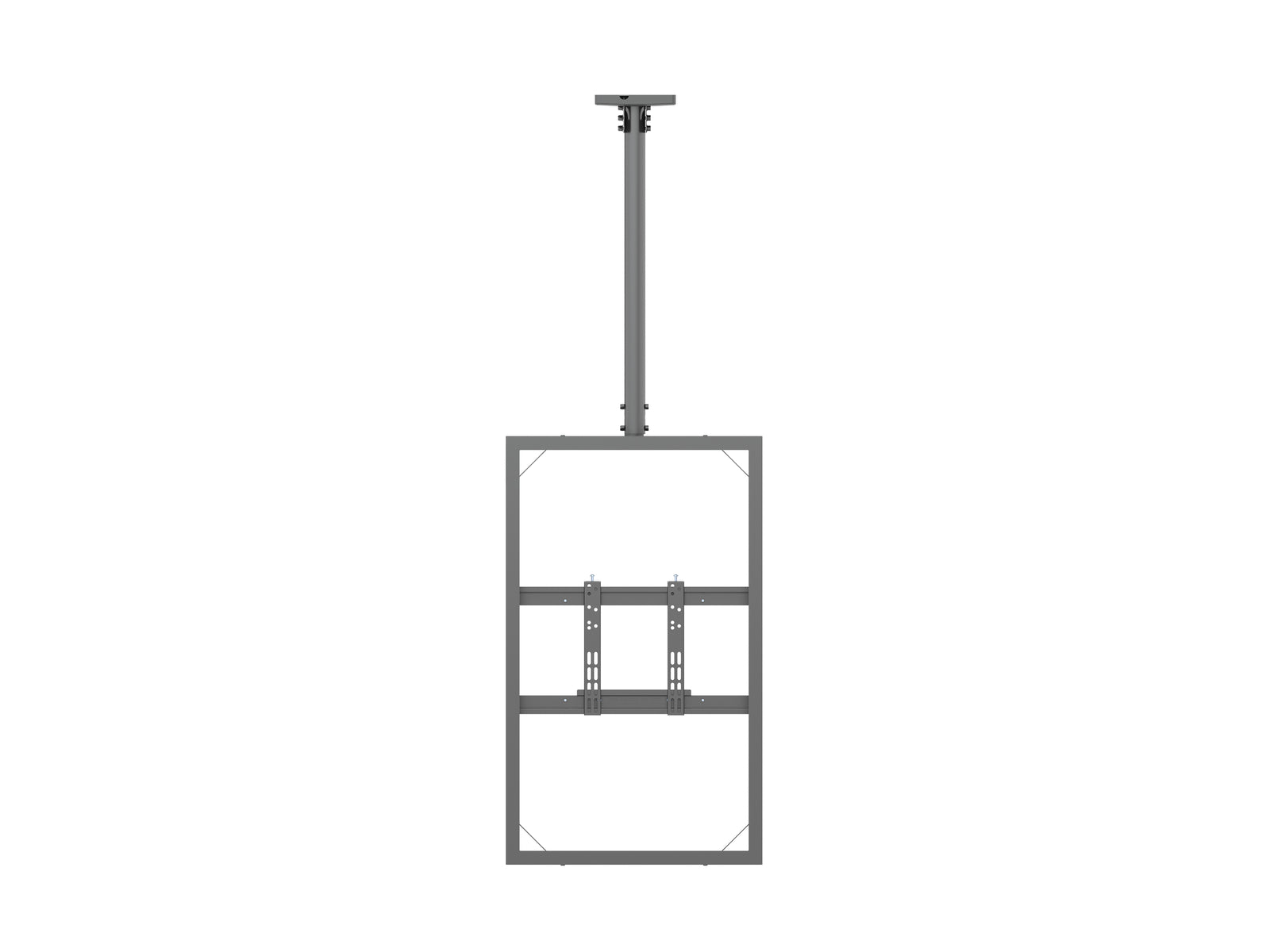 Multibrackets M Pro Series Enclosure 43" Ceilingmount Small B2B Black Signage Display Enclosures Multibrackets
