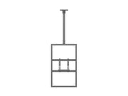 Multibrackets M Pro Series Enclosure 43" Ceilingmount Small B2B Black Signage Display Enclosures Multibrackets