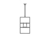 Multibrackets M Pro Series Enclosure 43" Ceilingmount Small B2B Black Signage Display Enclosures Multibrackets