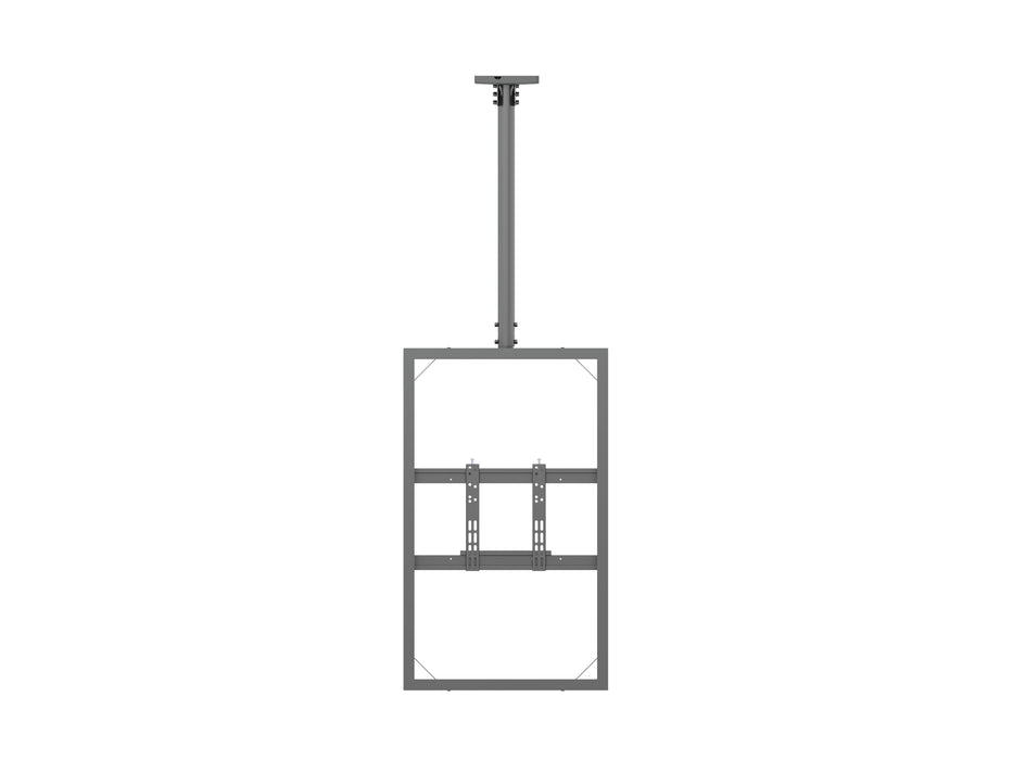 Multibrackets M Pro Series Enclosure 43" Ceilingmount Small B2B Black Signage Display Enclosures Multibrackets