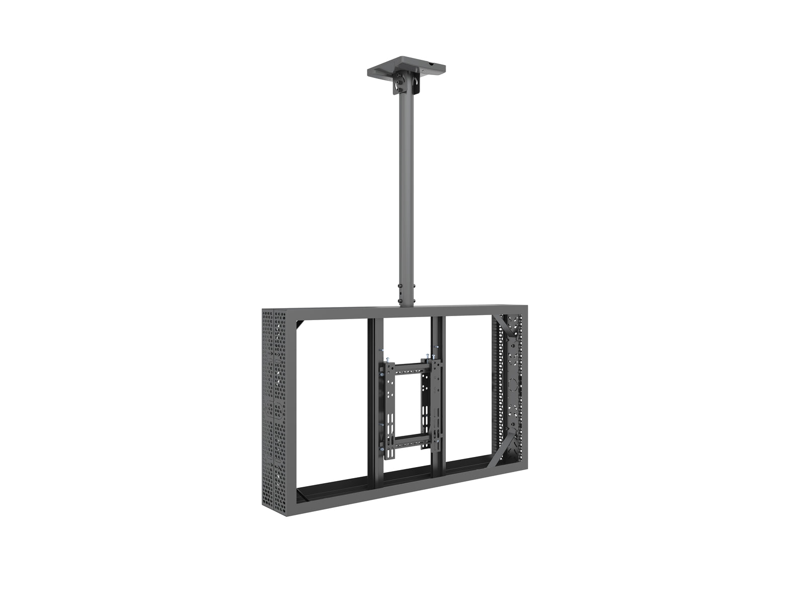 Multibrackets M Pro Series Enclosure 43" Ceilingmount Small B2B Black Signage Display Enclosures Multibrackets