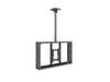 Multibrackets M Pro Series Enclosure 43" Ceilingmount Small B2B Black Signage Display Enclosures Multibrackets