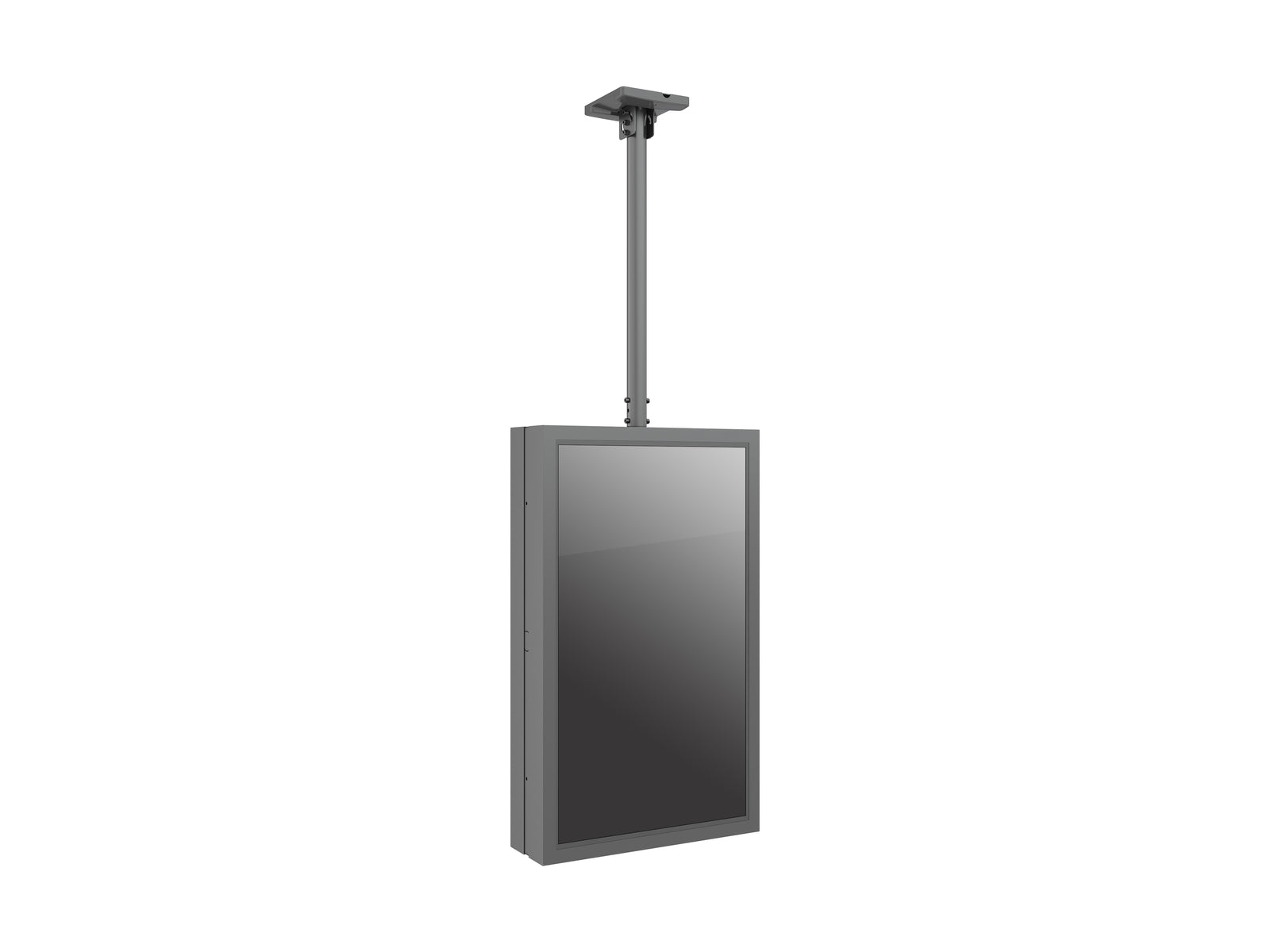 Multibrackets M Pro Series Enclosure 43" Ceilingmount Small B2B Black Signage Display Enclosures Multibrackets