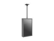 Multibrackets M Pro Series Enclosure 43" Ceilingmount Small B2B Black Signage Display Enclosures Multibrackets