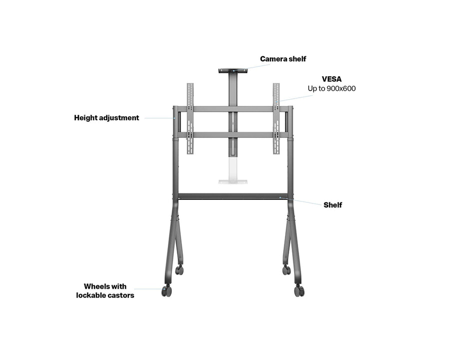 Multibrackets M Collaboration Floorstand For  55" - 86" Screens