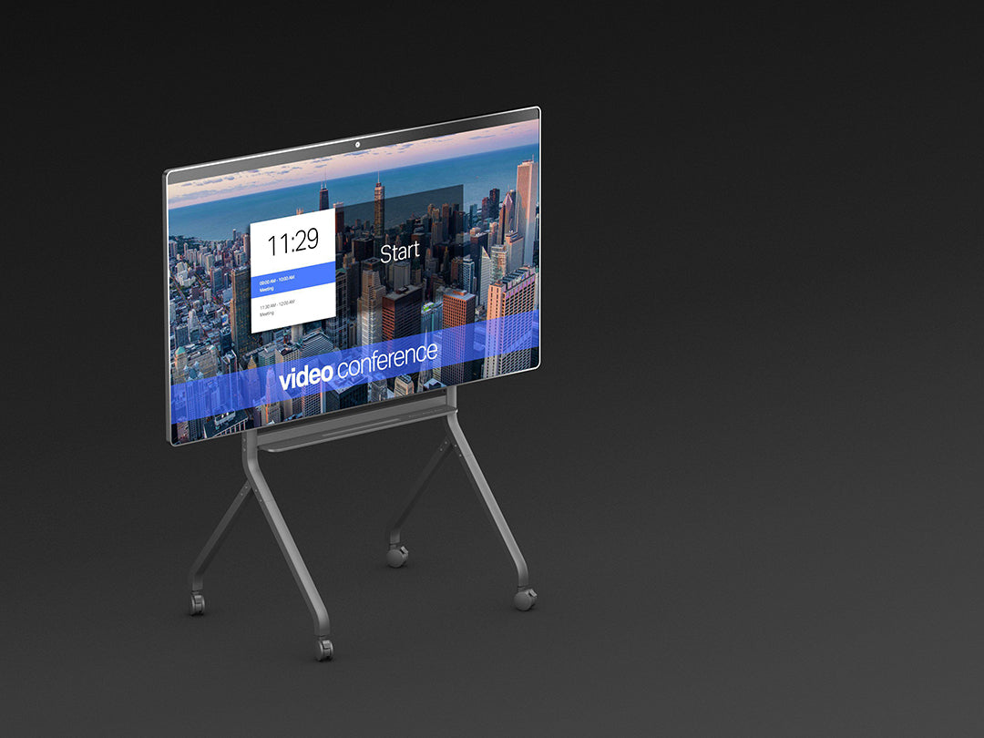 Multibrackets 55" - 86" Screens M Collaboration Display Trolley | 7350105216763 Open Box Mobile Trolley Multibrackets
