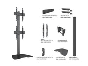 Multibrackets MBFSC2U M Floorstand Column Pro - (40"-75") Floor Stand Multibrackets