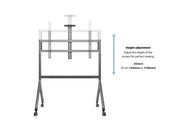 MultiBrackets M Collaboration Floorstand For 65”-100” Screen | 7350105216770 Floor Stand Multibrackets