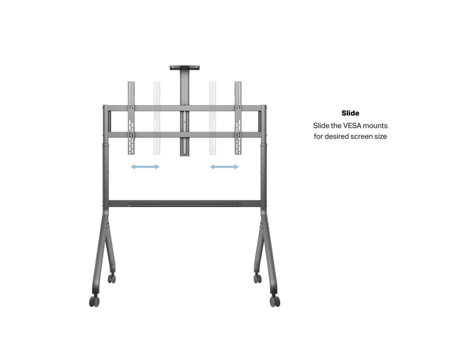 MultiBrackets M Collaboration Floorstand For 65”-100” Screen | 7350105216770 Floor Stand Multibrackets