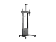 Multibrackets MB6775 Electric Height-Adjustable Display Trolley with Cam Shelf and Cabinet - Up to 42"-100" Screen Motorised Trolley Multibrackets