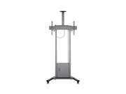 Multibrackets MB6775 Electric Height-Adjustable Display Trolley with Cam Shelf and Cabinet - Up to 42"-100" Screen Motorised Trolley Multibrackets
