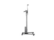 Multibrackets MB6775 Electric Height-Adjustable Display Trolley with Cam Shelf and Cabinet - Up to 42"-100" Screen Motorised Trolley Multibrackets
