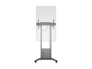 Multibrackets MB6775 Electric Height-Adjustable Display Trolley with Cam Shelf and Cabinet - Up to 42"-100" Screen Motorised Trolley Multibrackets