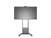 Multibrackets MB6775 Electric Height-Adjustable Display Trolley with Cam Shelf and Cabinet - Up to 42"-100" Screen Motorised Trolley Multibrackets