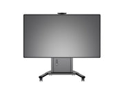 Multibrackets MB6775 Electric Height-Adjustable Display Trolley with Cam Shelf and Cabinet - Up to 42"-100" Screen
