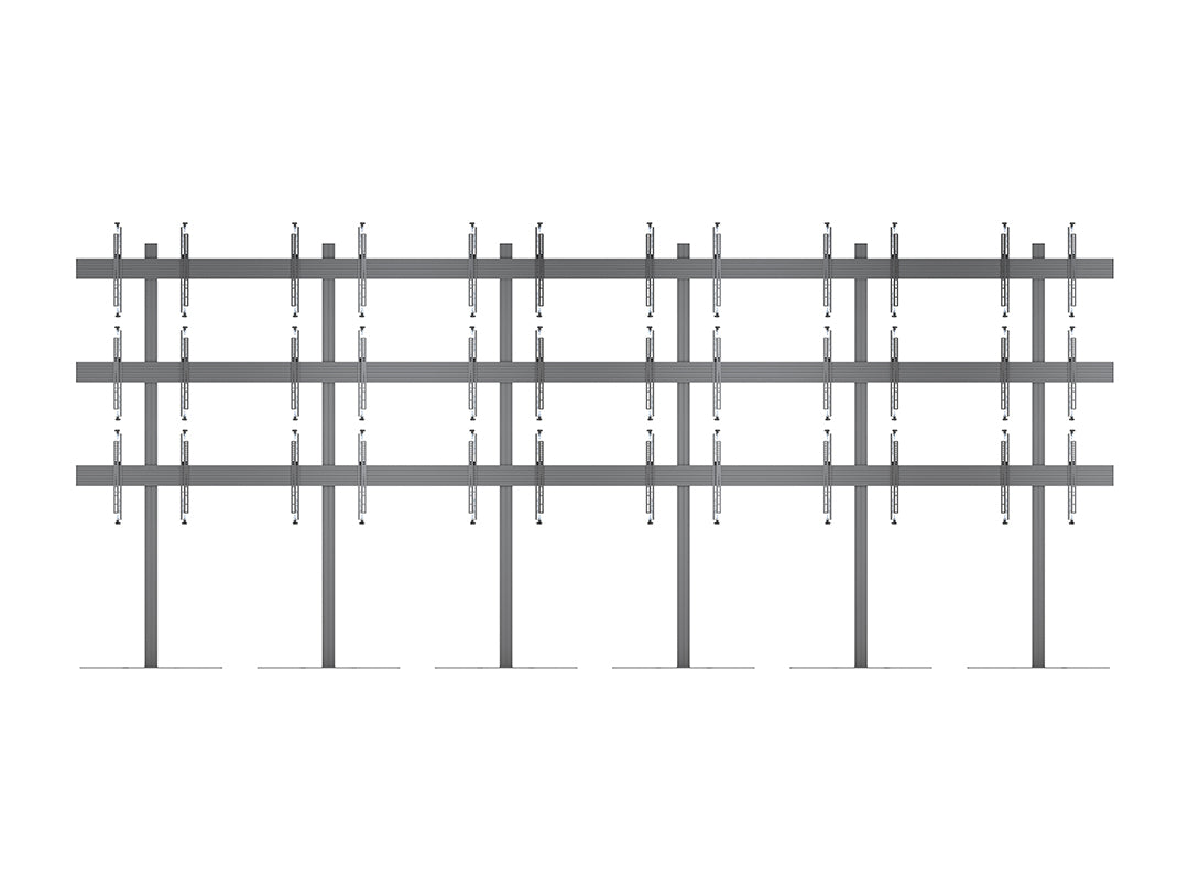 Multibrackets MBF6x3U M Pro Series Video Wall Stand - (43"-65") Floor Stand Multibrackets