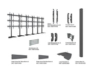 Multibrackets MBF6x3U M Pro Series Video Wall Stand - (43"-65") Floor Stand Multibrackets