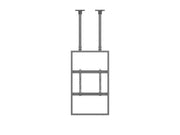 Multibrackets M Pro Series Enclosure 55" Ceiling Mount B2B Medium Black Signage Display Enclosures Multibrackets
