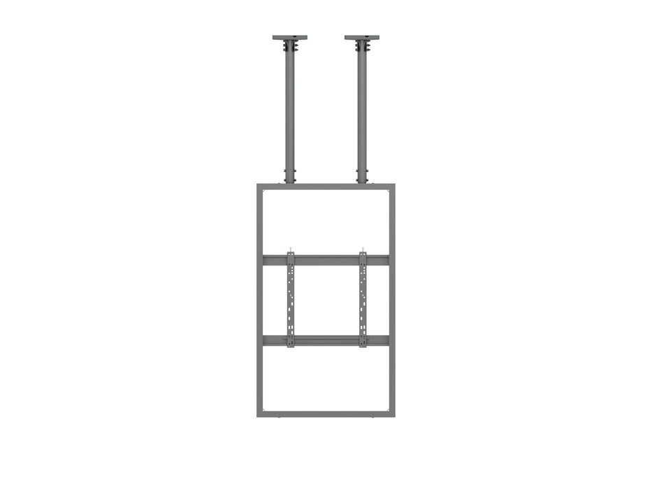Multibrackets M Pro Series Enclosure 55" Ceiling Mount B2B Medium Black Signage Display Enclosures Multibrackets