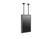 Multibrackets M Pro Series Enclosure 55" Ceiling Mount B2B Medium Black Signage Display Enclosures Multibrackets