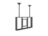 Multibrackets M Pro Series Enclosure 55" Ceiling Mount B2B Medium Black Signage Display Enclosures Multibrackets