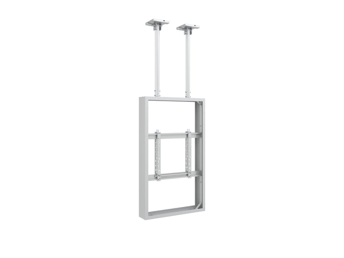 Multibrackets M Pro Series Enclosure 55" Ceiling Mount B2B Medium White Signage Display Enclosures Multibrackets
