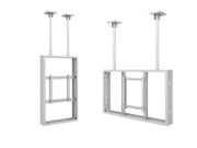Multibrackets M Pro Series Enclosure 55" Ceiling Mount B2B Medium White Signage Display Enclosures Multibrackets