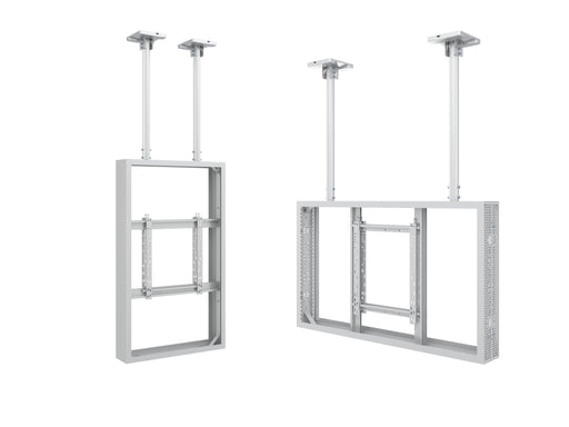 Multibrackets M Pro Series Enclosure 55" Ceiling Mount B2B Medium White Signage Display Enclosures Multibrackets