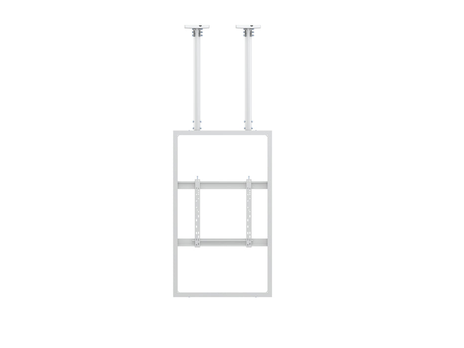 Multibrackets M Pro Series Enclosure 55" Ceiling Mount B2B Medium White Signage Display Enclosures Multibrackets