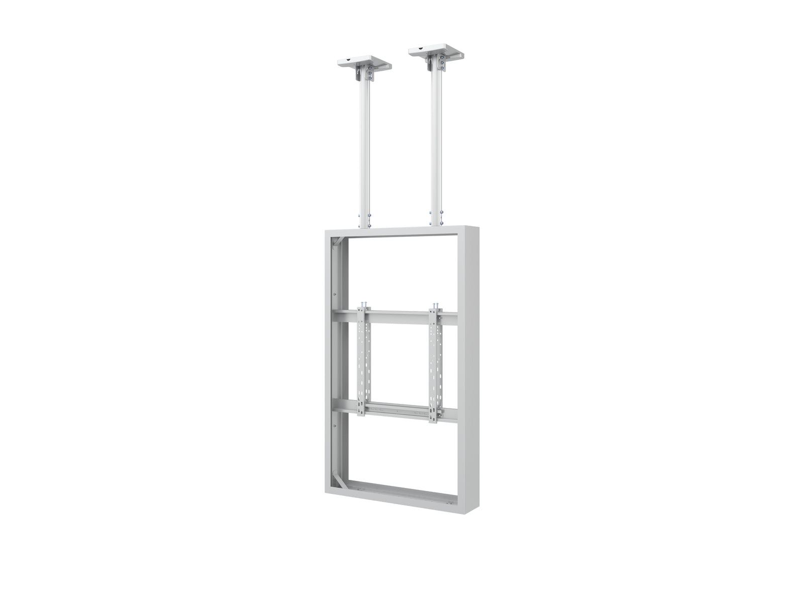 Multibrackets M Pro Series Enclosure 55" Ceiling Mount B2B Medium White Signage Display Enclosures Multibrackets