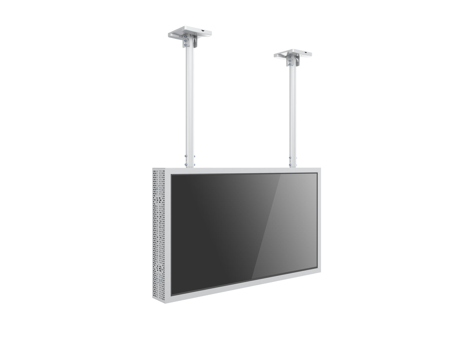 Multibrackets M Pro Series Enclosure 55" Ceiling Mount B2B Medium White Signage Display Enclosures Multibrackets