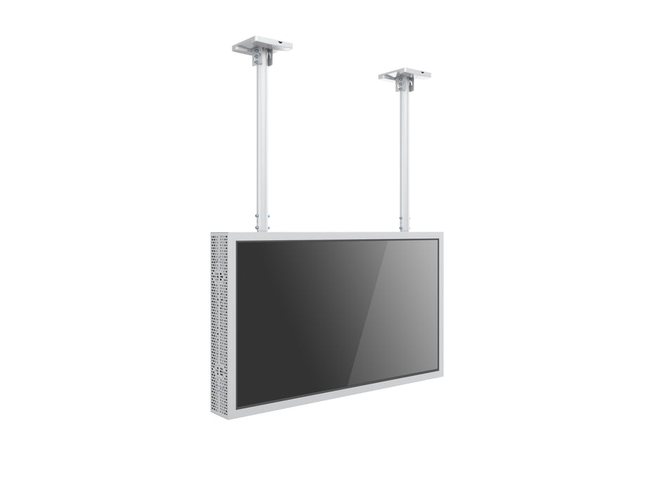 Multibrackets M Pro Series Enclosure 55" Ceiling Mount B2B Medium White Signage Display Enclosures Multibrackets