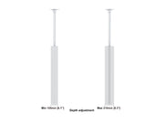 Multibrackets M Pro Series Enclosure 55" Ceiling Mount B2B Medium White Signage Display Enclosures Multibrackets