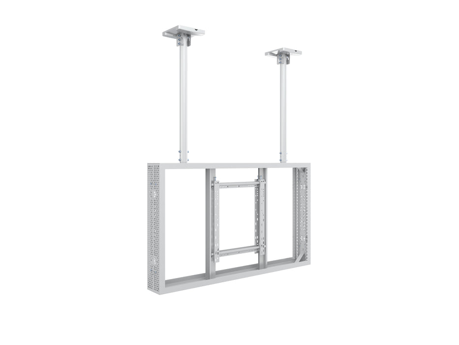 Multibrackets M Pro Series Enclosure 55" Ceiling Mount B2B Medium White Signage Display Enclosures Multibrackets