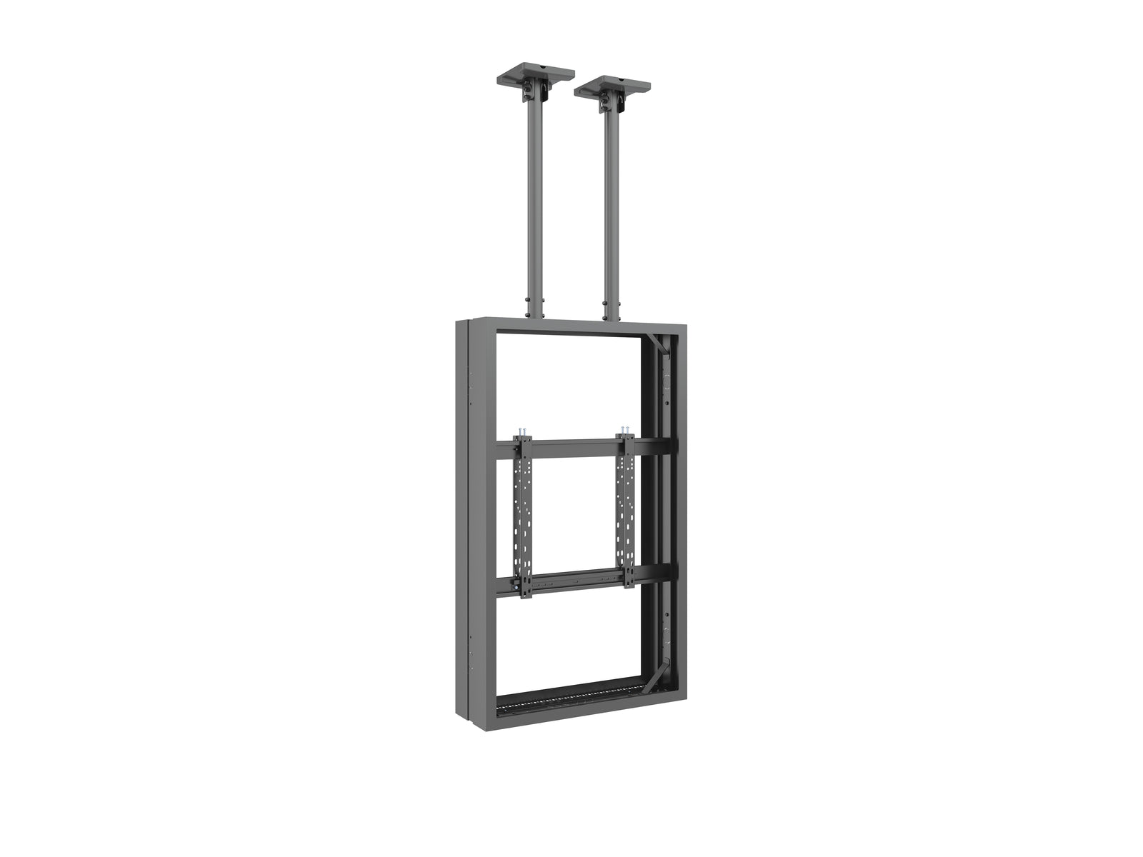 Multibrackets M Pro Series Enclosure 55" B2B High Brightness Wall Medium Black Signage Display Enclosures Multibrackets