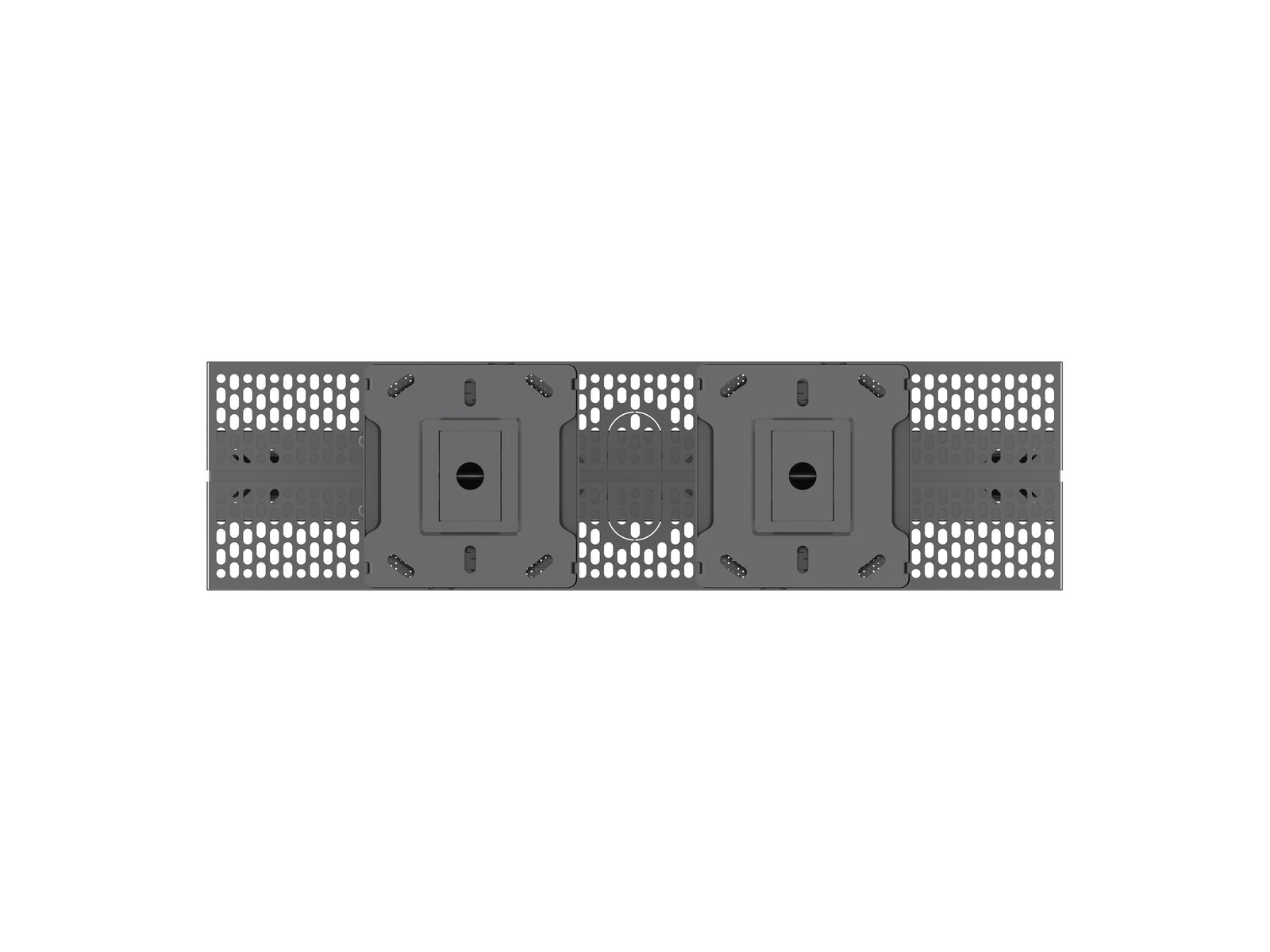 Multibrackets M Pro Series Enclosure 55" B2B High Brightness Wall Medium Black Signage Display Enclosures Multibrackets