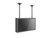 Multibrackets M Pro Series Enclosure 55" B2B High Brightness Wall Medium Black Signage Display Enclosures Multibrackets