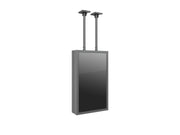 Multibrackets M Pro Series Enclosure 55" B2B High Brightness Wall Medium Black Signage Display Enclosures Multibrackets