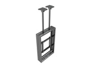 Multibrackets M Pro Series Enclosure 55" B2B High Brightness Wall Medium Black Signage Display Enclosures Multibrackets