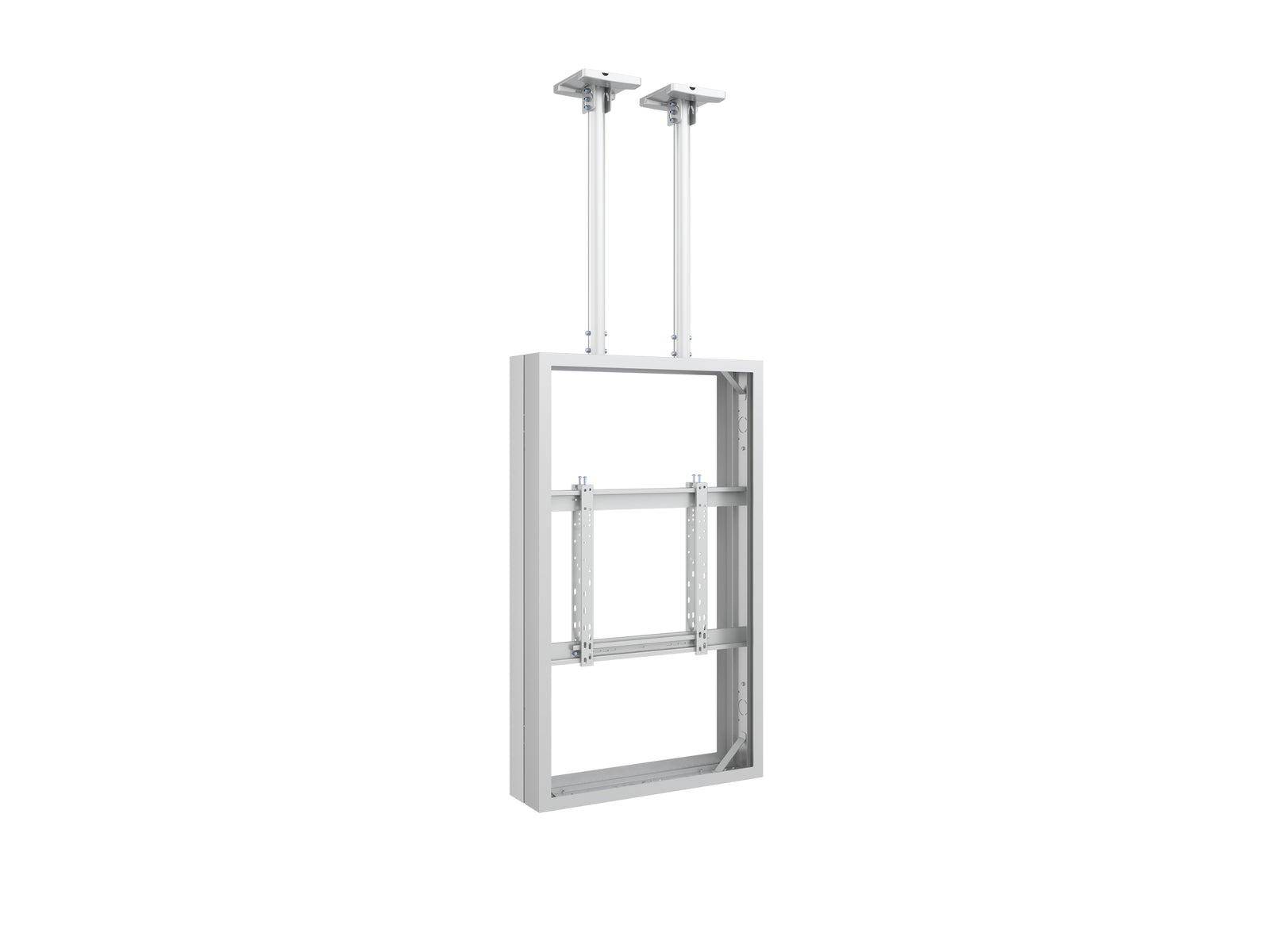 Multibrackets M Pro Series Enclosure 55" B2B High Brightness Wall Medium White Signage Display Enclosures Multibrackets
