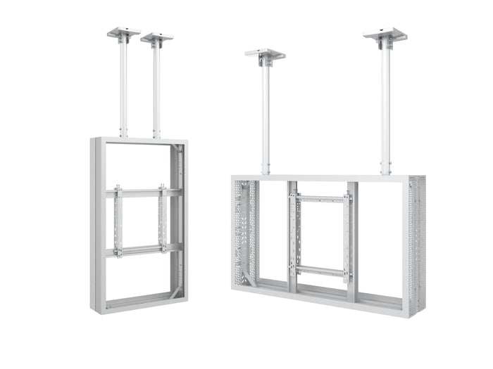 Multibrackets M Pro Series Enclosure 55" B2B High Brightness Wall Medium White Signage Display Enclosures Multibrackets