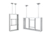 Multibrackets M Pro Series Enclosure 55" B2B High Brightness Wall Medium White Signage Display Enclosures Multibrackets