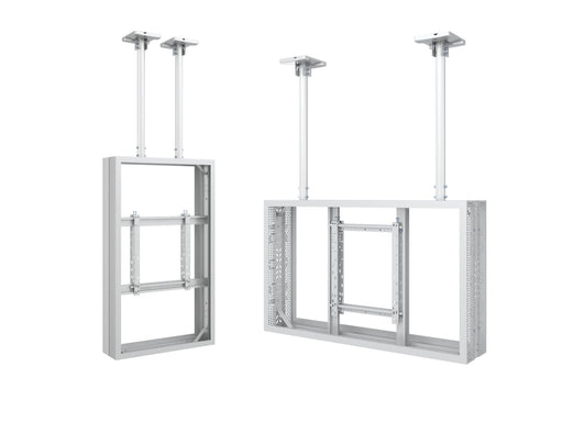 Multibrackets M Pro Series Enclosure 55" B2B High Brightness Wall Medium White Signage Display Enclosures Multibrackets